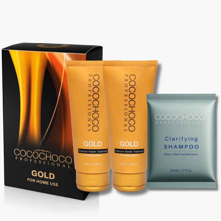 Kit Cocochoco Professional Premium Gold con trattamento alla cheratina 200 ml e shampoo chiarificante