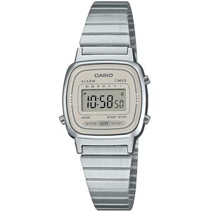 Orologio digitale da donna Casio Vintage LA670WEA argentato