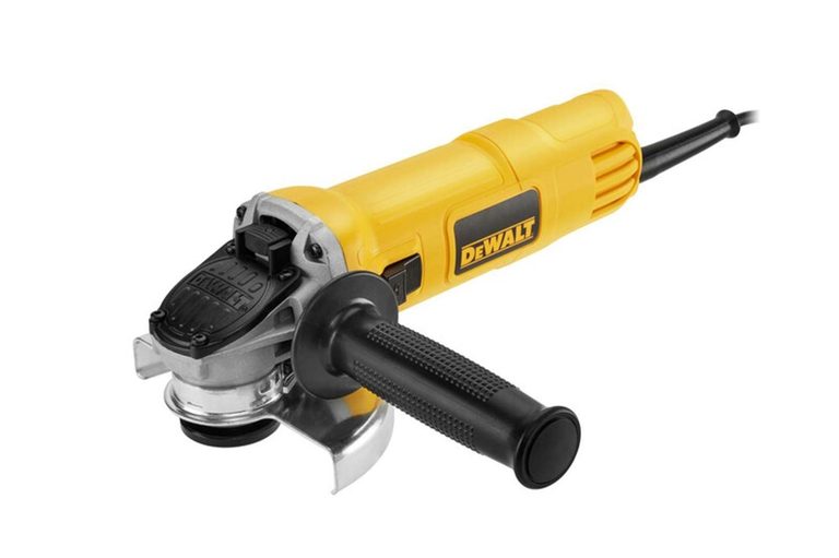 Smerigliatrice angolare DeWalt DWE4157 gialla da 125 mm e 900 W