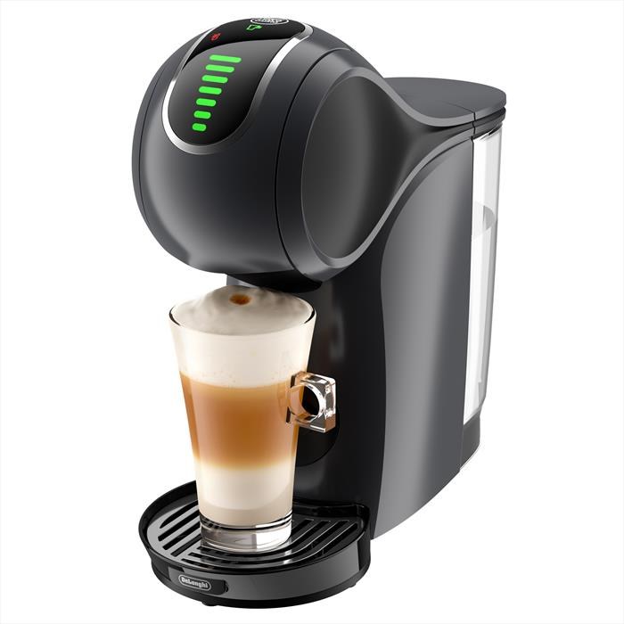 Macchina da caffè a capsule Nescafé Dolce Gusto Genio S grigia con latte macchiato