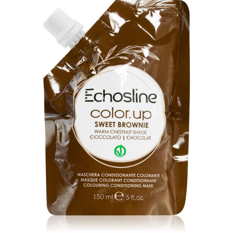 Maschera colorante Echosline Color Up Sweet Brownie in busta da 150 ml