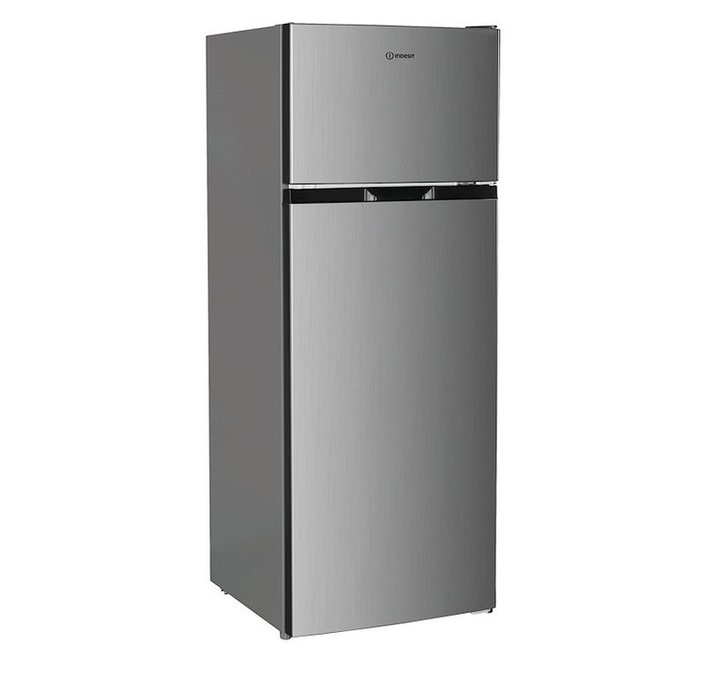 Frigorifero doppia porta Indesit I55T0 412S inox da 206 litri