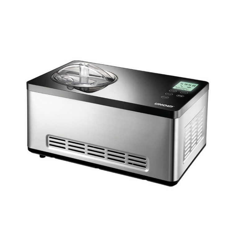 Gelatiera con compressore Unold 48845 Gusto in acciaio inox