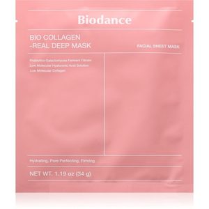 Maschera viso in idrogel Biodance Bio-Collagen Real Deep Mask rosa