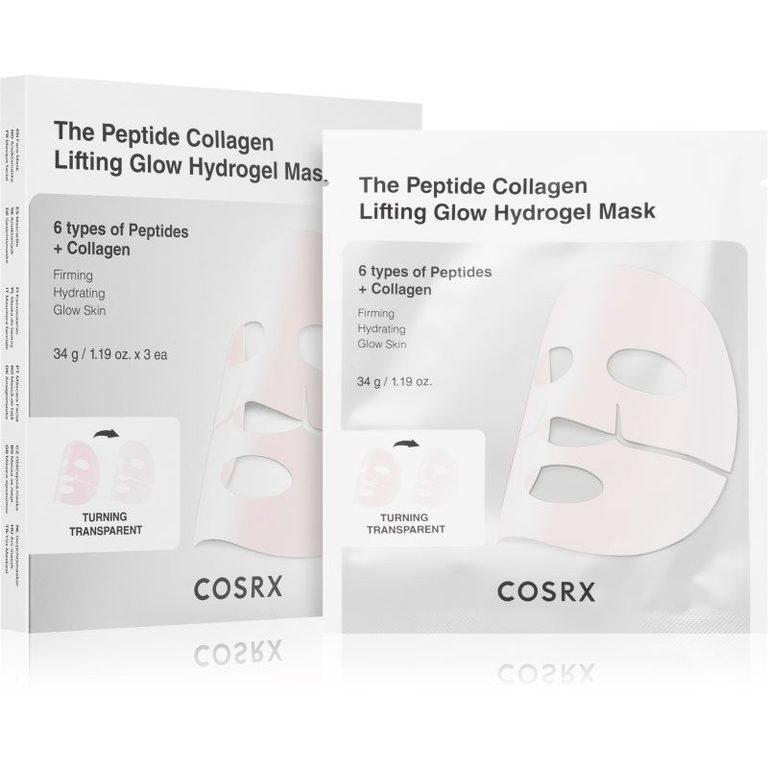 Confezioni della maschera in idrogel COSRX The Peptide Collagen Lifting Glow