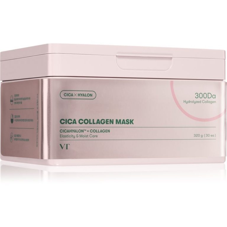 Scatola da 30 maschere in tessuto VT Cosmetics Cica Collagen Mask
