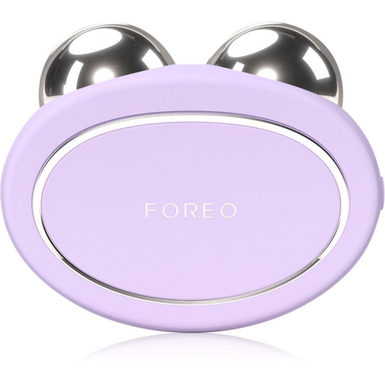 Dispositivo viso a microcorrente FOREO BEAR 2 lavanda con due sfere metalliche