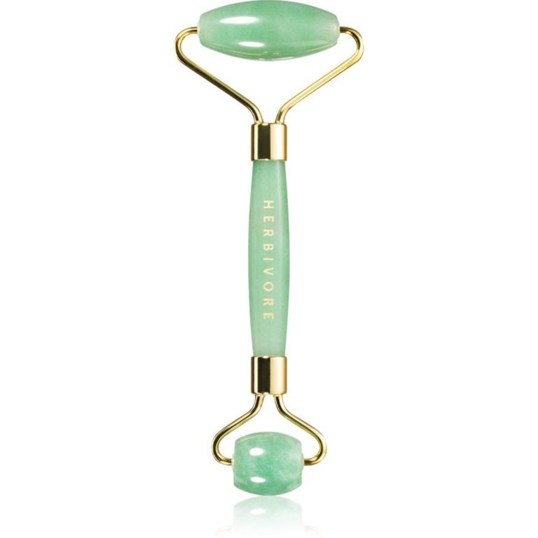Rullo viso in giada verde Herbivore con due rulli
