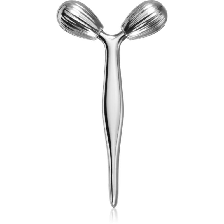Rullo massaggiatore viso Payot Face Moving in lega di zinco argentata