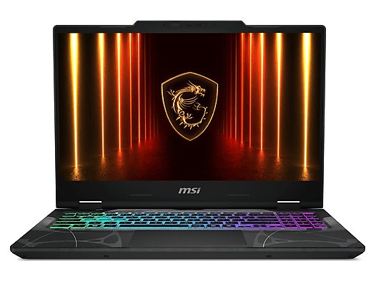 Notebook gaming MSI Cyborg 15 nero con tastiera retroilluminata