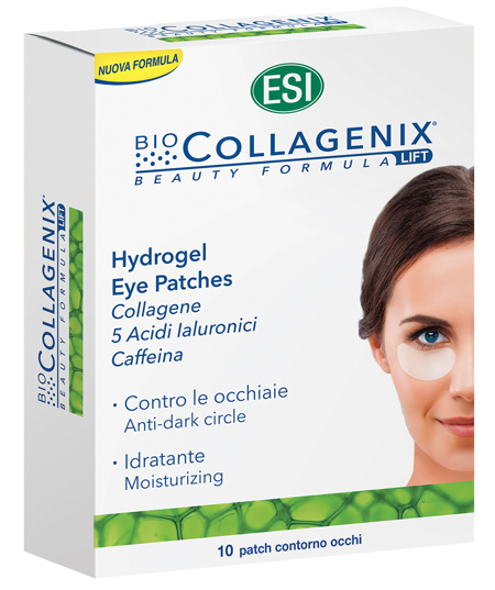 Confezione di patch contorno occhi ESI Biocollagenix Hydrogel Eye Patches da 10 pezzi