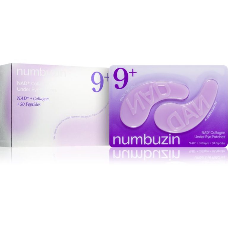 Confezione di patch occhi Numbuzin No.9 NAD+ Collagen Under Eye Patches
