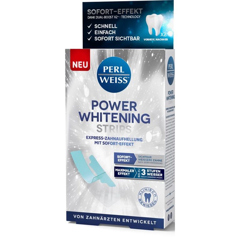 Strisce sbiancanti Perl Weiss Power Whitening Strips