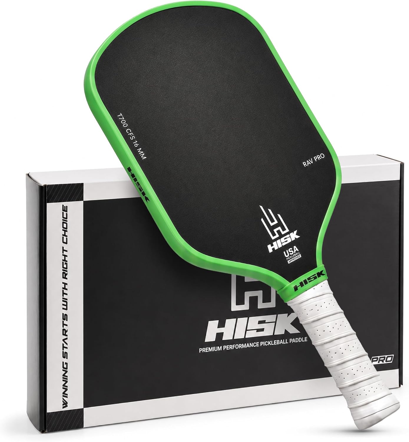 Racchetta da pickleball RAV PRO in fibra di carbonio Toray T700 con nucleo da 16 mm