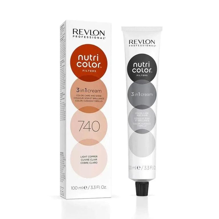 Maschera colorante Revlon Professional Nutri Color Filters 740 rame da 100 ml