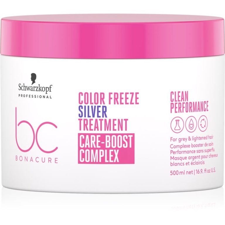 Trattamento Schwarzkopf BC Bonacure Color Freeze Silver da 500 ml