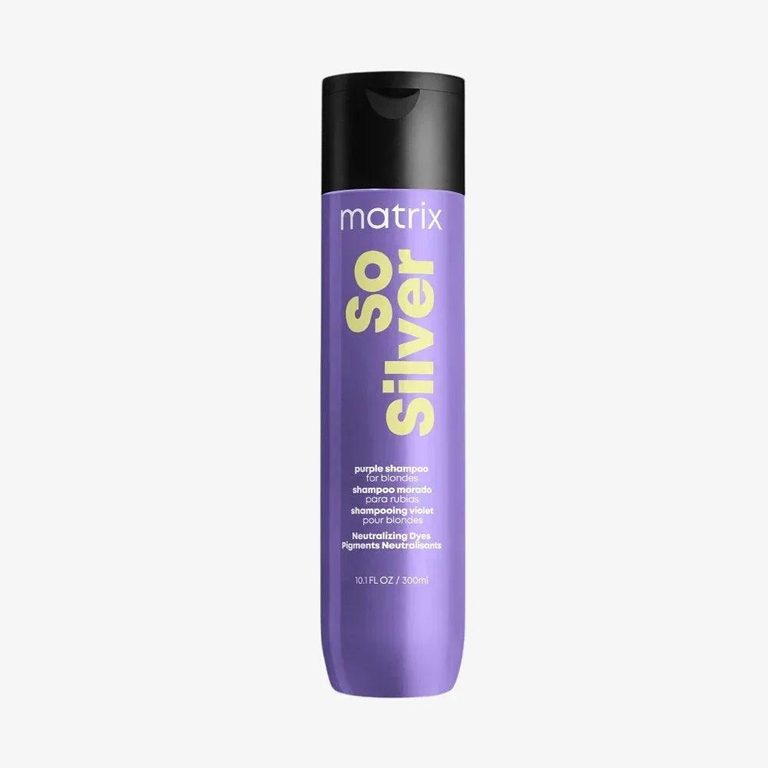 Shampoo viola Matrix So Silver in flacone