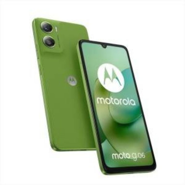 Smartphone Motorola Moto G06 verde con display da 6,88 pollici a 120 Hz