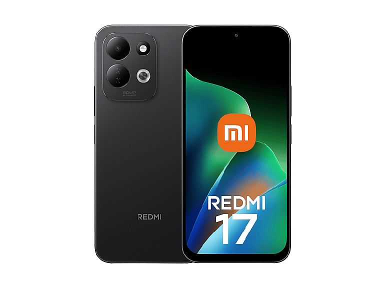 Smartphone Xiaomi Redmi 17 nero con display da 6,9 pollici e batteria da 7500 mAh