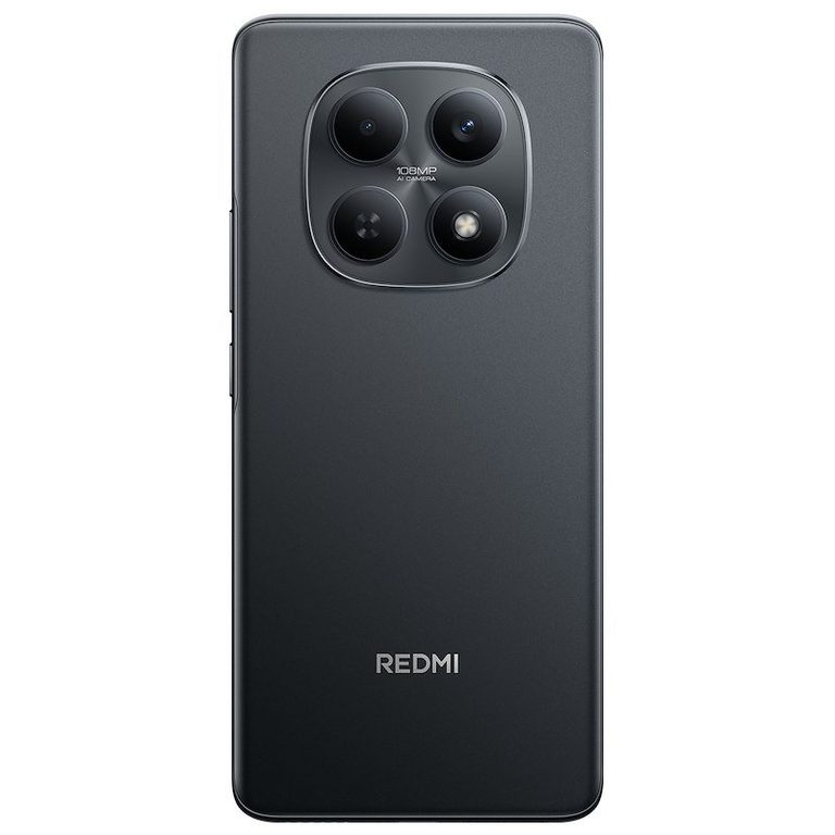 Smartphone Xiaomi Redmi Note 15 nero con display AMOLED e fotocamera da 108 MP