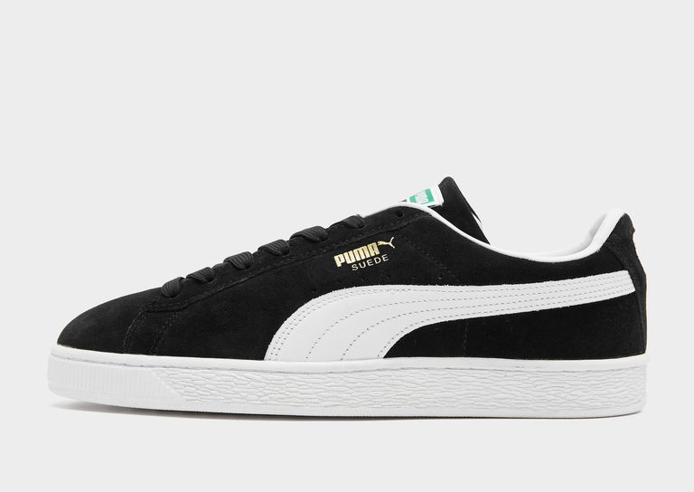 Sneakers Puma Suede Classic da uomo nere in pelle scamosciata
