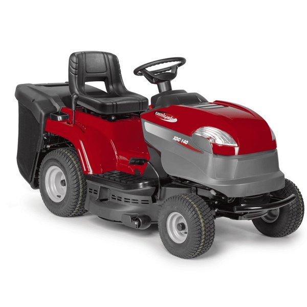 Trattorino tagliaerba Castelgarden XDC 140 rosso con cesto