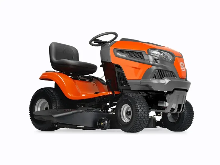 Trattorino tagliaerba Husqvarna TS 142T arancione e nero