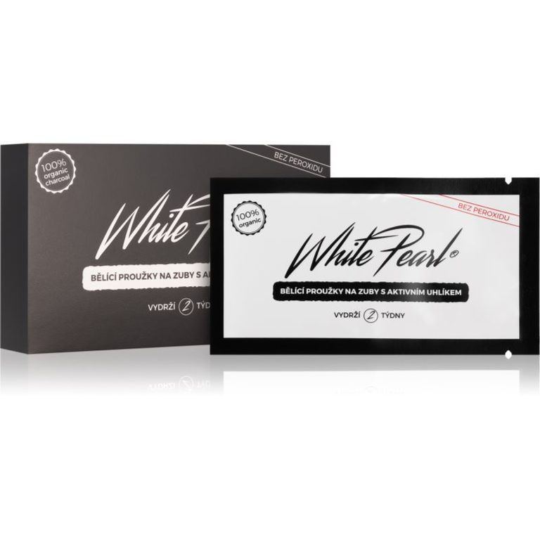 Strisce sbiancanti al carbone attivo White Pearl Charcoal