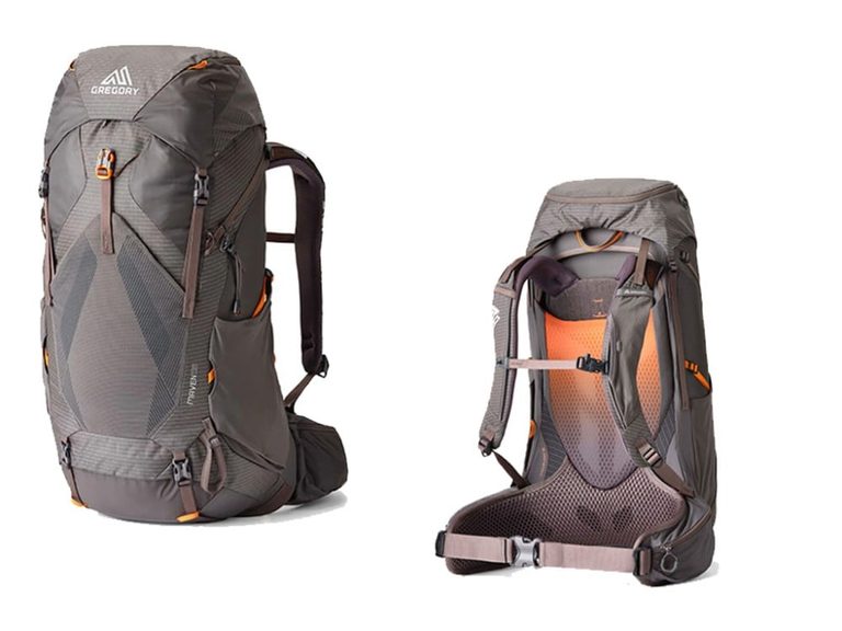 Zaino da donna Gregory Maven 38 grigio con schienale AirCushion
